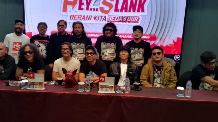 Konser Hey Slank di Bandung bareng HS, Bawa Spirit Berdayakan UMKM