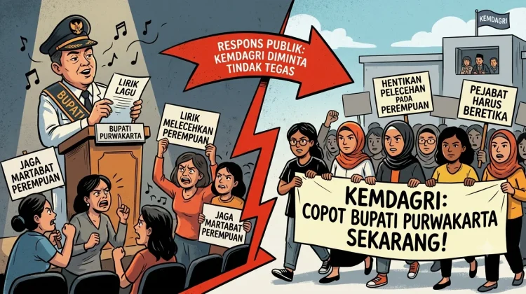 Lecehkan Perempuan,  GNTI Jabar Pamriadi Minta Mendagri Copot Bupati Purwakata