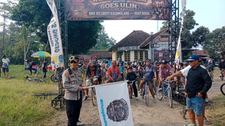 dalam Rangka Memeriahkan HUT Bhayangkara Ke-80, Polsek Jalancagak Gelar Goes Ulin