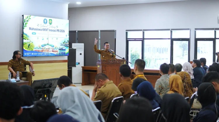 Subang Terima 160 KKNTI Mahasiswa IPB, Ini Kata Wabup Agus Masykur