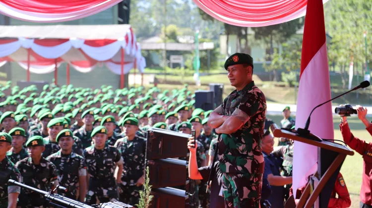 Pangdam Beri Pembekalan kepada 2.211 Personel Satuan TP Tahap IV