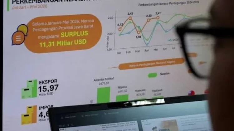 BPS: Perdagangan Luar Negeri Gemilang, Neraca Perdagangan Surplus