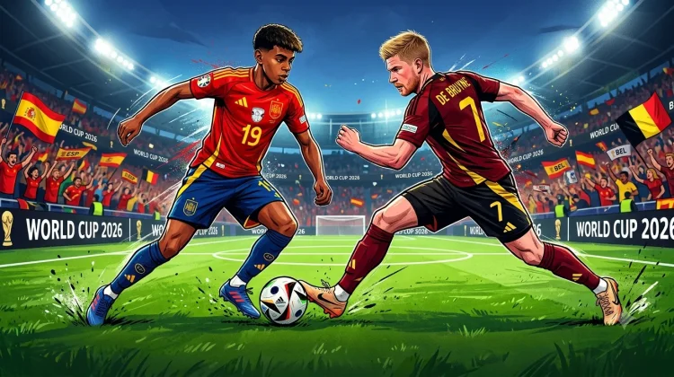Generasi Baru Spanyol Tantang Pilar Senior Belgia