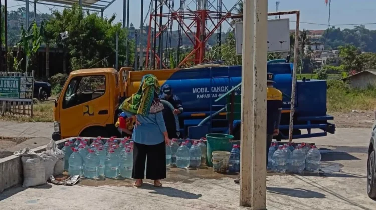 BPBD Cimahi Terima Laporan Kerawanan Air Bersih, RW 8 Cibeber Wilayah Terdampak