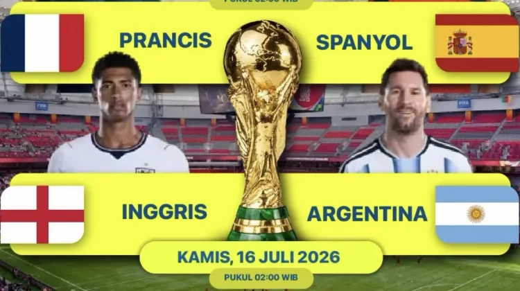 Empat Tim Raksasa menuju Final Piala Dunia 2026, Berikut Jadwalnya