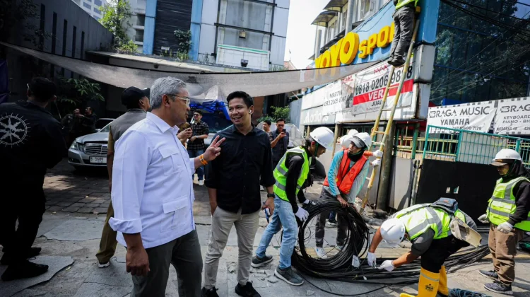 Pemkot Bandung Percepat Program Penataan Kabel Utilitas Udara