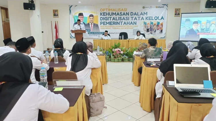 Optimalkan Kehumasan lewat Digitalisasi,Kanwil Kemenag Jabar Gandeng Unpad