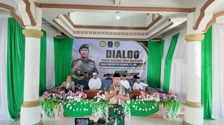 Silaturahmi ke Baitul Arqom, Pangdam III/Siliwangi Semangati Seribu Santri