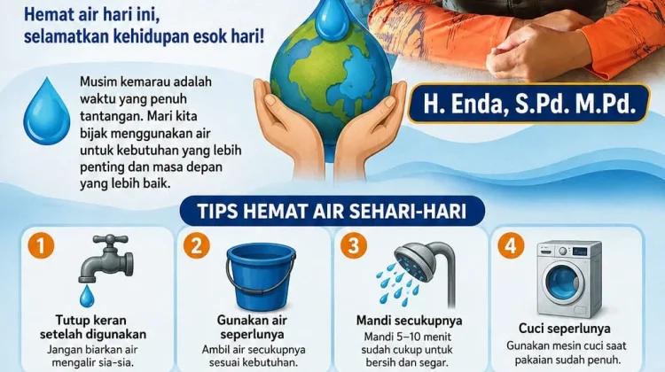 Demi Kehidupan di Masa Depan,BPBD Subang Kampanyekan Hemat Air
