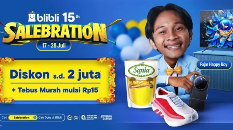 Atasi Trauma 'Promo PHP' Warga +62, Blibli Racik Resep Belanja 'Salebration' di Usia ke-15