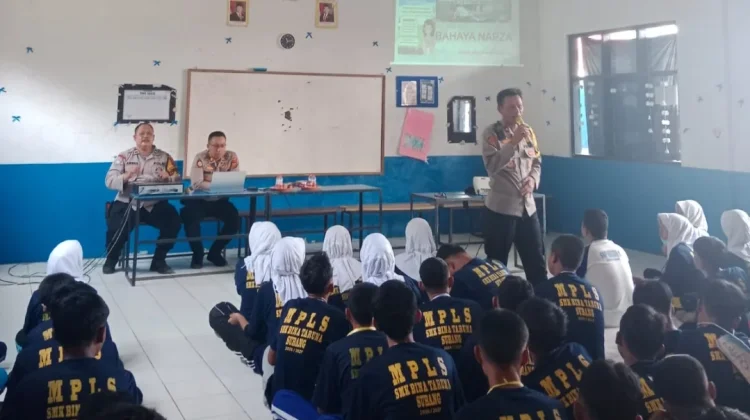 MPLS Bina Taruna, Kapolsek Jalancagak Minta Siswa Jauhi Lingkungan Negatif