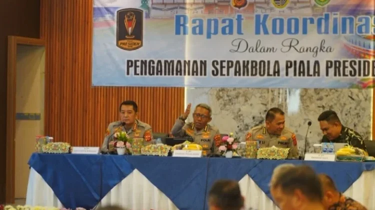 Polresta Bandung Matangkan Pengamanan Piala Presiden 2026