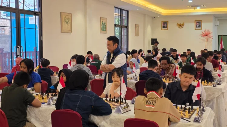 Empat Negara Ikut Ambil Bagian di Turnamen Catur Prof. Achmad Tjachja Nugraha