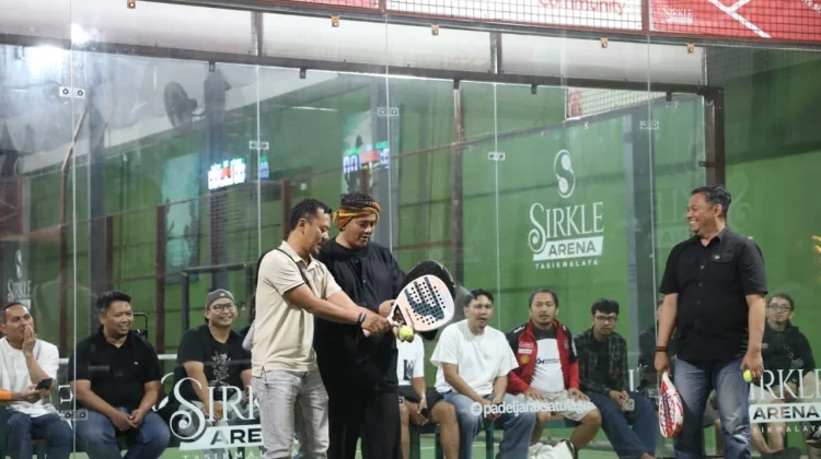 Apresiasi Turnamen Padel, Diky Candra : Bantu Pemkot Beri Ruang Rekreatif Warga