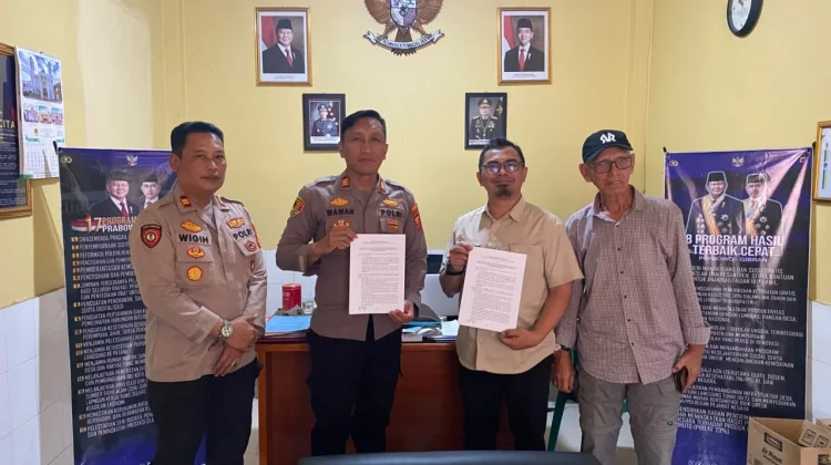 Polisi dan Lestari Foundation Bersinergi Dukung Ketahanan Pangan