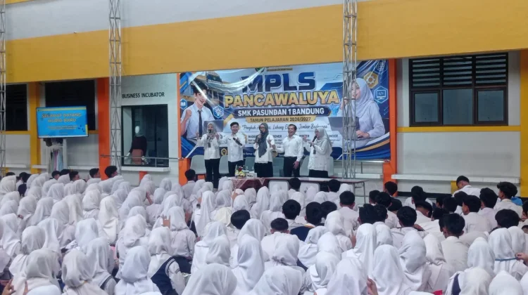 MPLS SMK Pasundan 1 Bandung Tampil Beda, Gelar Talk Show dan Unjuk Kabisa