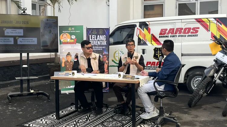 Melalui Jaksa Menyapa, Kejari Cimahi Sosialisasikan Lelang Barang Rampasan