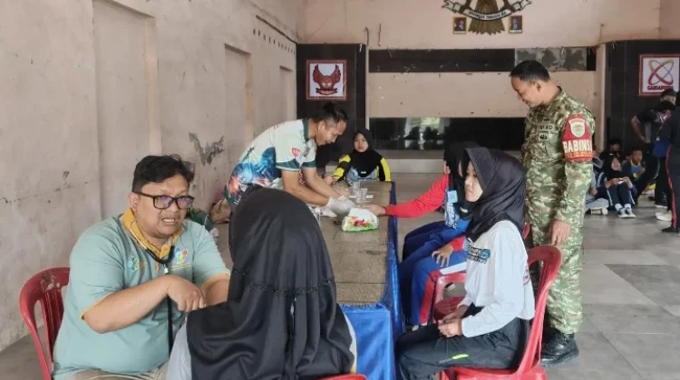 Puskesmas Jalancagak Pantau Kesehatam Seluruh Anggota Paskibraka