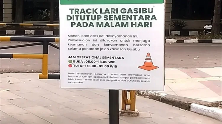 Jam Operasional Track Lari Gasibu Dipersingkat, Pengunjung Sesuaikan Aktivitas