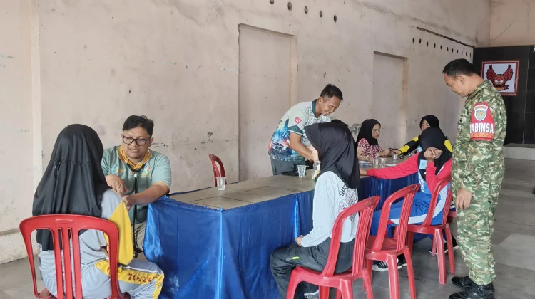 Sinergi TNI-Puskesmas, Kesehatan Paskibraka di Pantau Secara Berkala