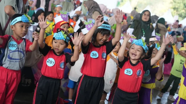 Ribuan Anak Meriahkan Peringatan Hari Anak Nasional ke-42