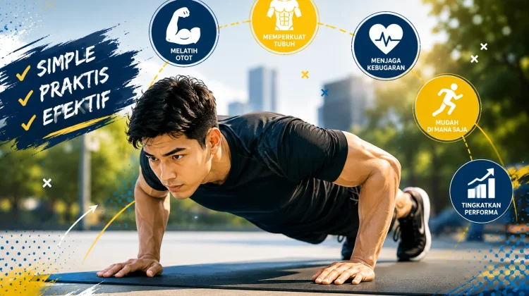 Tak Butuh Alat, Ini Alasan Push-Up Tetap Populer hingga Sekarang