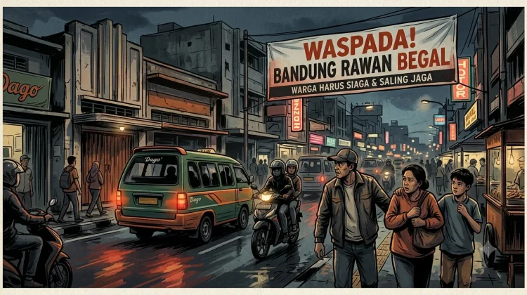 Bandung Marak Begal, Andri Gunawan Minta Pemda Bantu Anggaran Patroli Polisi