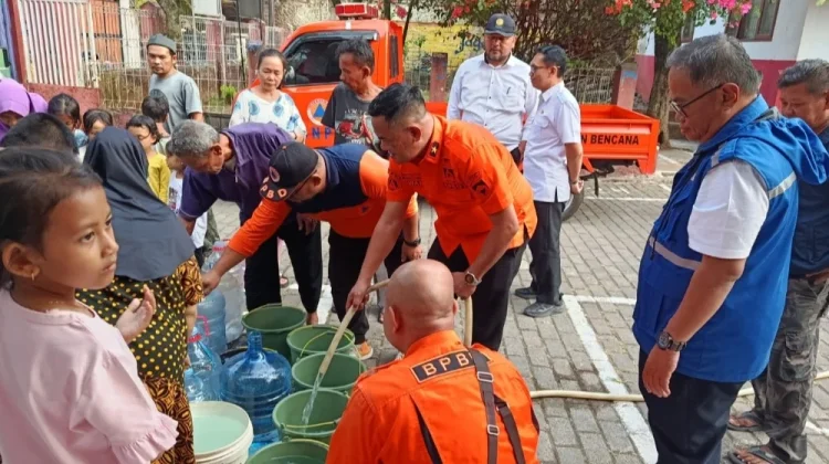 BPBD Cianjur Genjot Distribusi Air Bersih