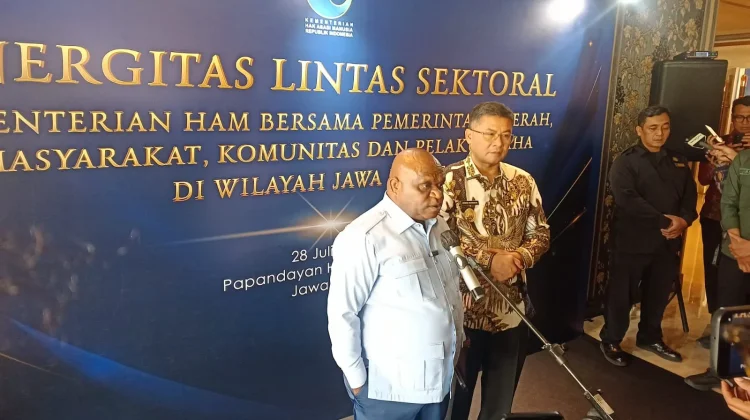 Menteri HAM Sentil KDM Menyoal Sayembara Begal, Pigai: Tidak boleh ada Sayembara