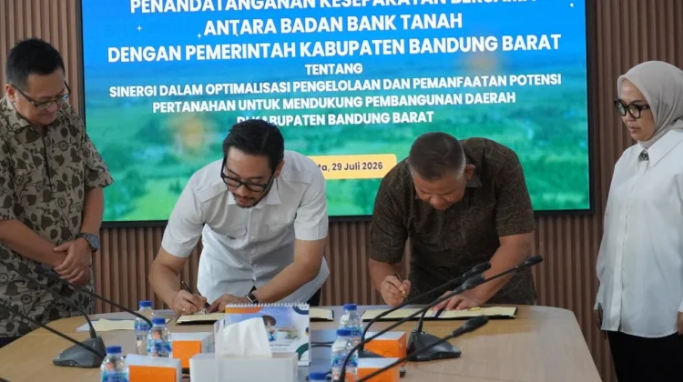 Pemkab Gandeng Badan Bank Tanah, Perkuat Pengelolaan Lahan untuk Percepatan Pemba