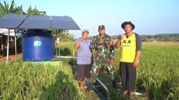 Atasi Krisis Air Bersih, Kodim 0605/Subang, Bor Air Bersih di 4 Desa Prioritas