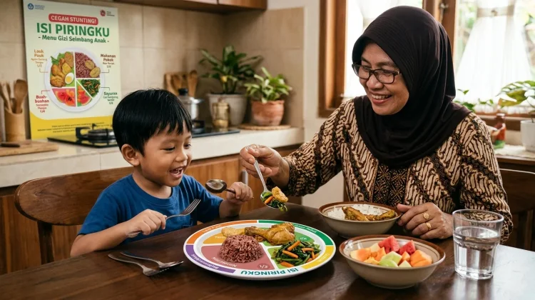 Cegah Stunting sejak Dini: Memahami Pentingnya Pola Makan 'Isi Piringku' untuk Anak