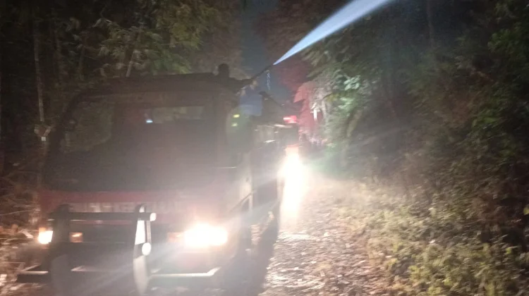 Kebakaran Lahan Kosong di Leuwigajah Cimahi Berhasil Dipadamkan Damkar