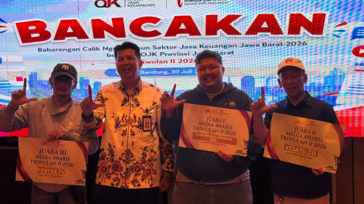 OJK Jabar Apresiasi Jurnalis dan Gencarkan Edukasi Keuangan