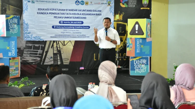 PNJ Dorong UMKM Sumedang Naik Kelas lewat Pengabdian Masyarakat