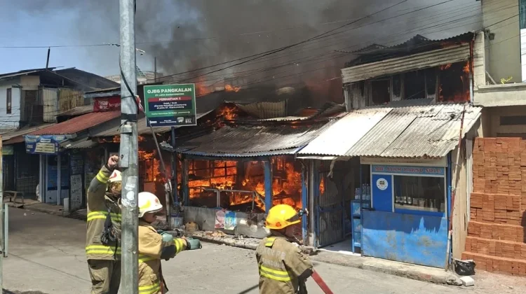 Kebakaran Hanguskan Lima Rumah di Kircon Bandung, Diduga akibat Tabung Gas Bocor