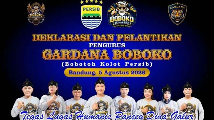 Pengurus Pusat BOBOKO Kukuhkan Tim GARDANA Perkuat Solidaritas Bobotoh