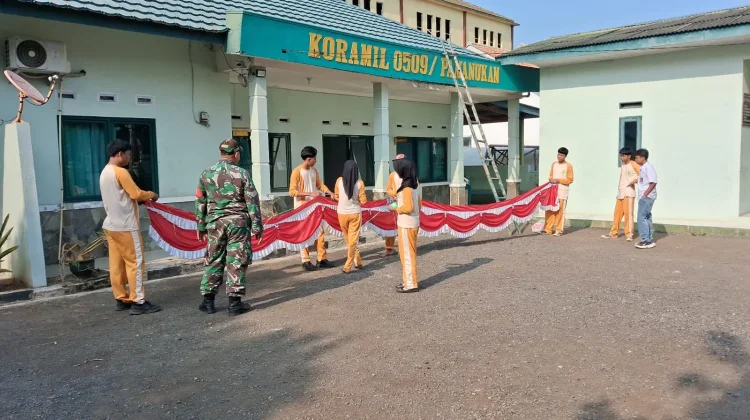 Koramil Pamanukan Edukasi Bela Negara dan Kedisiplinan ke Siswa SMK Darul Ma'arif