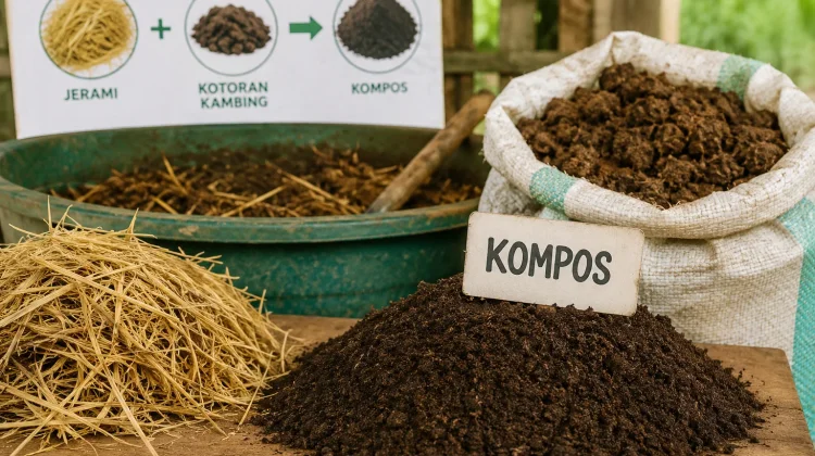 Dari Jerami Menjadi Kompos, Inovasi Mahasiswa Unpad di Desa Ciuyah