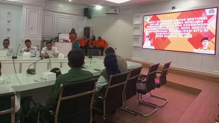 BPBD Subang Petakan Wilayah Rawan Kekeringan dan Karhutla