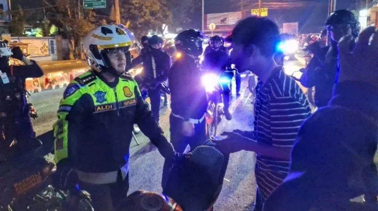 Patroli Skala Besar Polresta Bandung Sasar C3 hingga Balap Liar