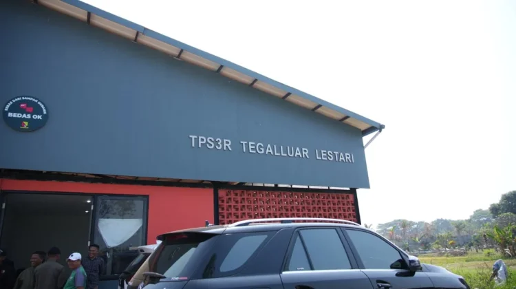 TPS3R Tegalluar Bisa Selesaikan Sampah 600 Ton/Hari