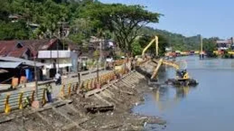 Sungai Bandung, Endapan Sedimentasi 10 Juta Meter Kubik