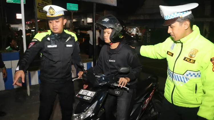 Giat KRYD Polres Subang Jaring 33 Pelanggar Lalu Lintas