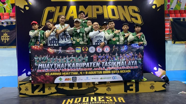 Atlet Pasundan Muay Thai Academy Raih Sembilan Medali Kejurnas di Kota Bekasi