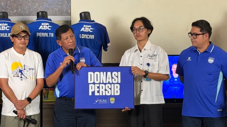 Positive Movement Persib Himpun Rp117 Juta untuk Penyintas Kanker