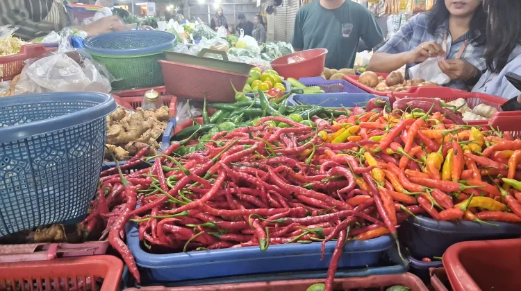 Harga Cabai Tanjung dan Sejumlah Sayuran di Pasar Kosambi Bandung Naik