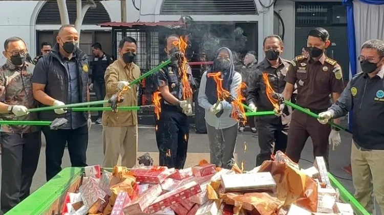 Sebanyak 15 Kg Lebih Narkoba Berbagai Jenis, Dimusnahkan Kejari Bandung