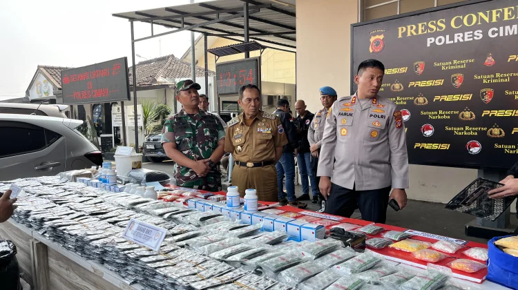 Wali Kota Cimahi Apresiasi Gerak Cepat Polres Ungkap 47 Kasus dalam 10 Hari