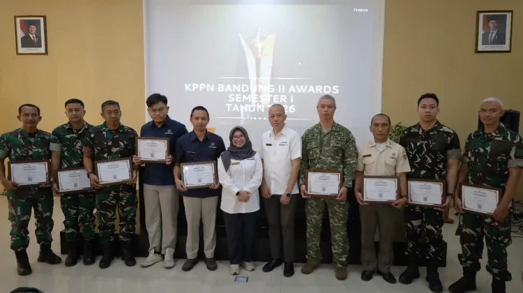 KPPN Bandung II Beri Award 26 Satker, Integritas Jaga Kualitas Belanja